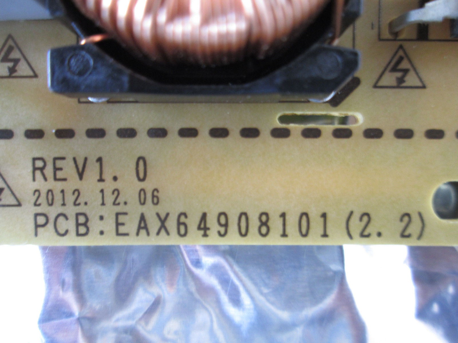 LG 55GA6400-UD Netzteilplatine EAX64908101 (2.2)